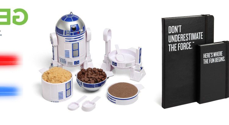 Star Wars R2D2 Measuring Cup Set- ThinkGeek 2014- NIB-9 Pcs- Sith Box